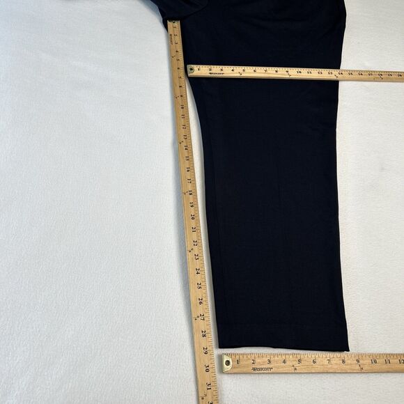 Talbots Women's Size 24W NWT Elastic Waist Pull On Straight Leg Pants Blue - Picture 8 of 8